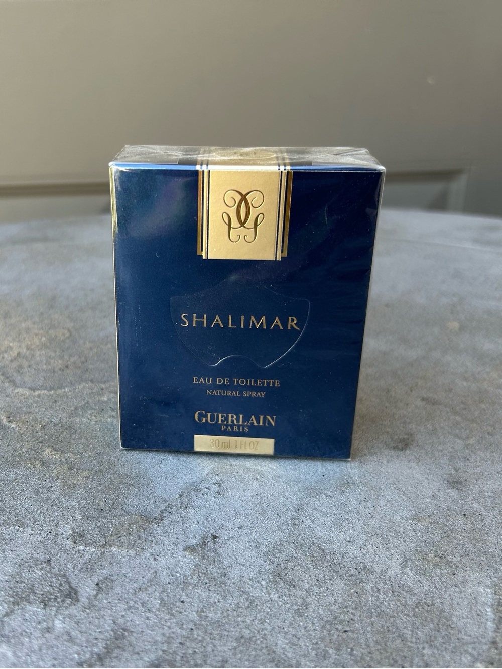 Guerlain Shalimar Eau de Toilette 30ml - Navy & Gold Box
